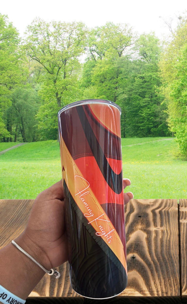 Flaming Knights Tumbler