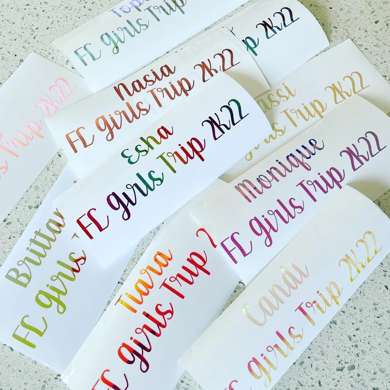 Decal Name Prints