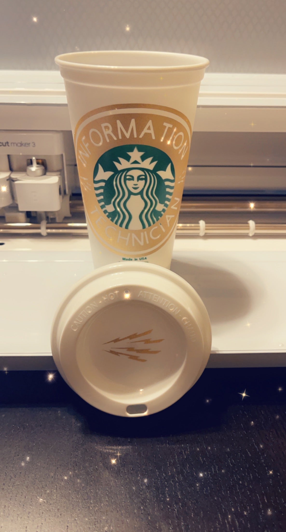 Custom White Cup