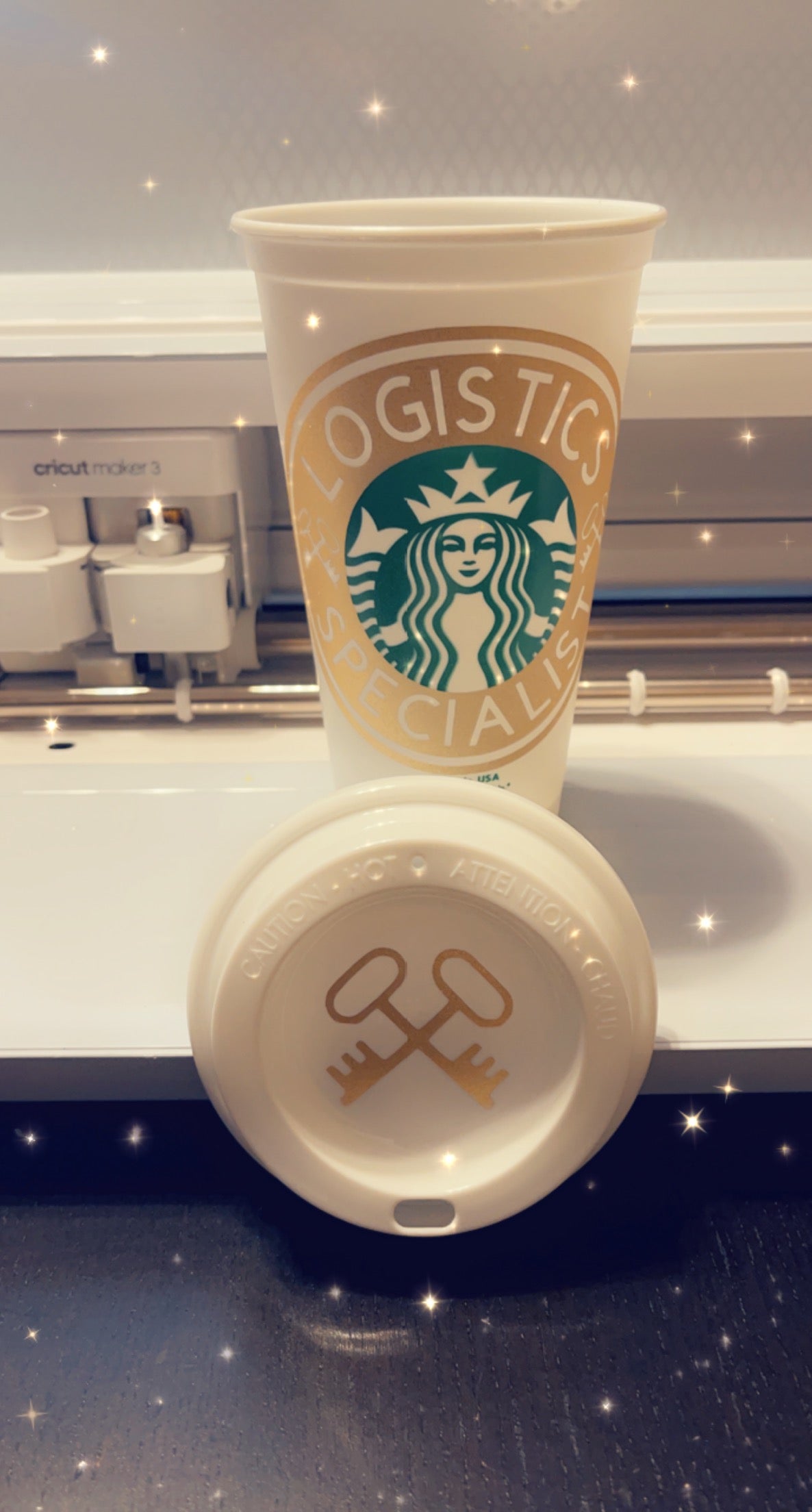 Custom White Cup