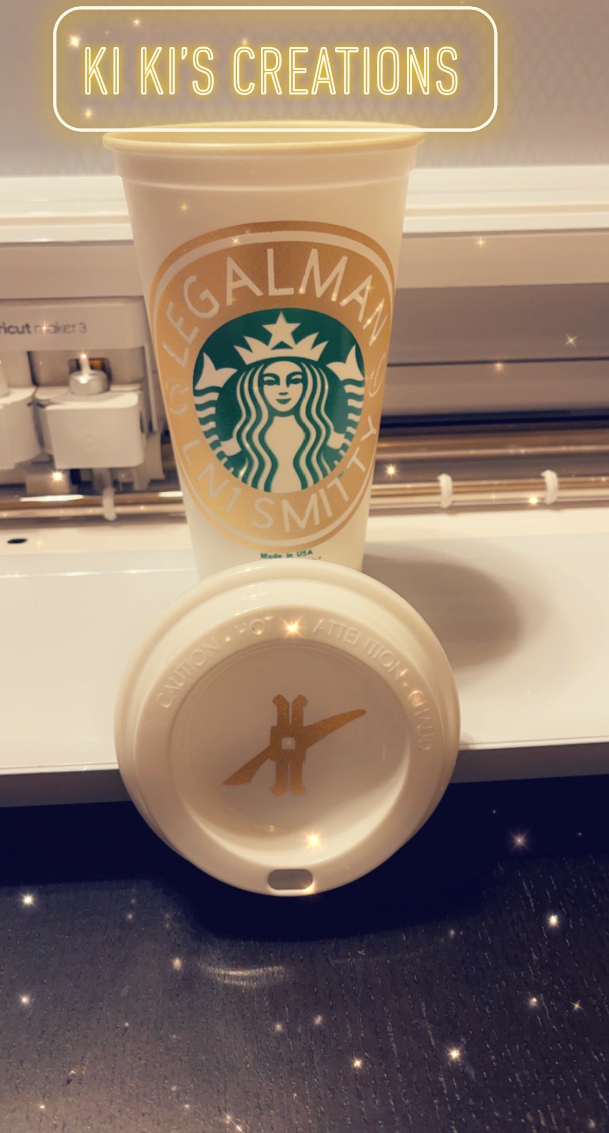 Custom White Cup
