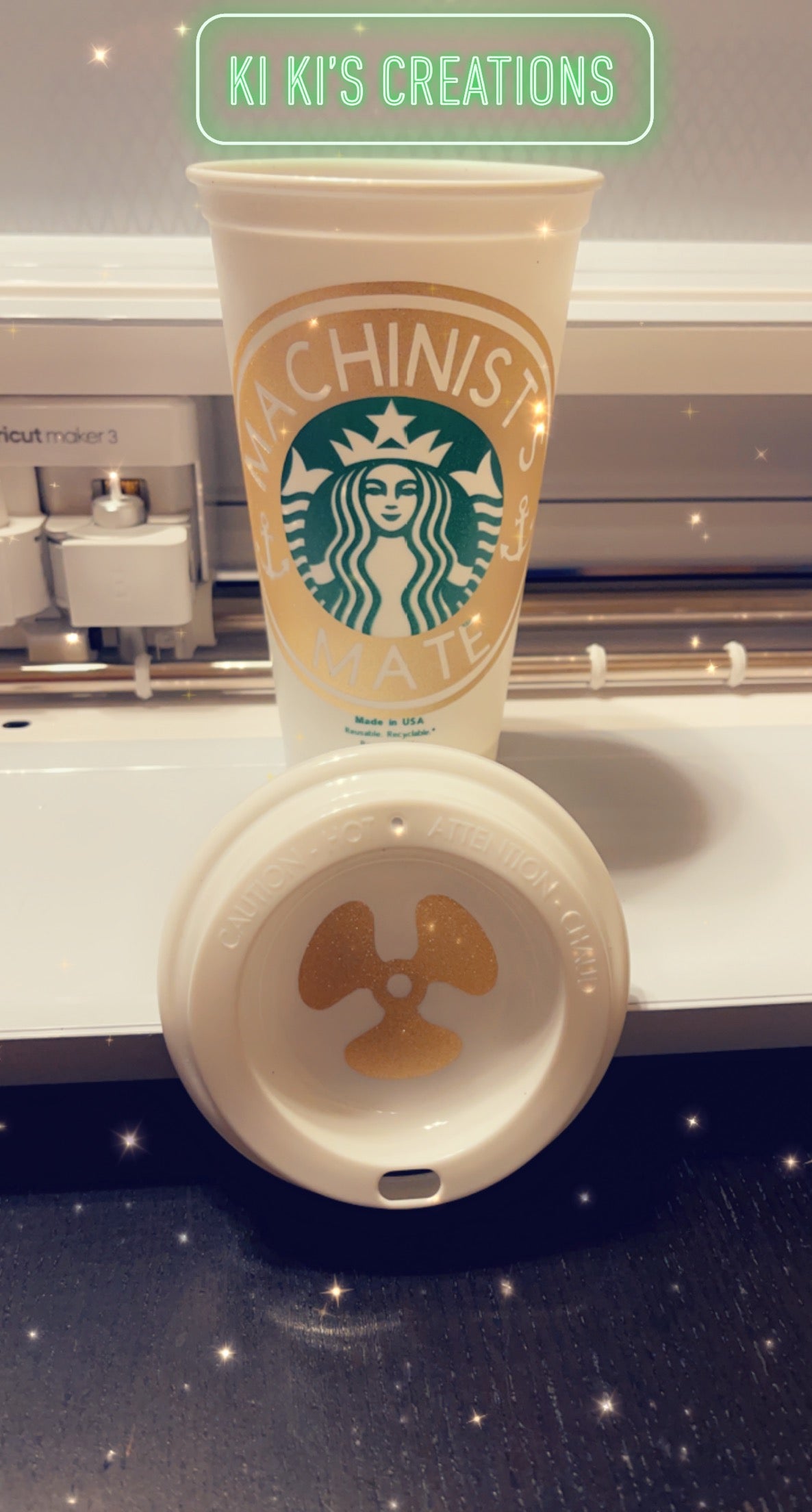 Custom White Cup